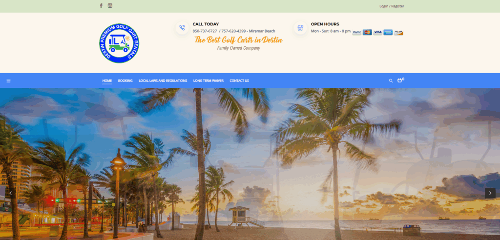 Destin Premium Golf Carts