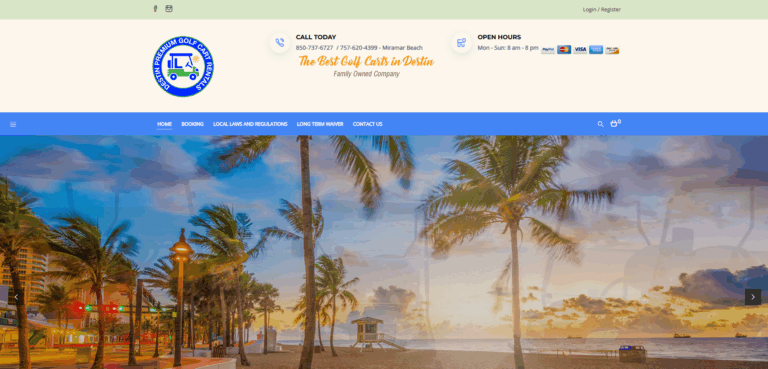 Destin Premium Golf Carts